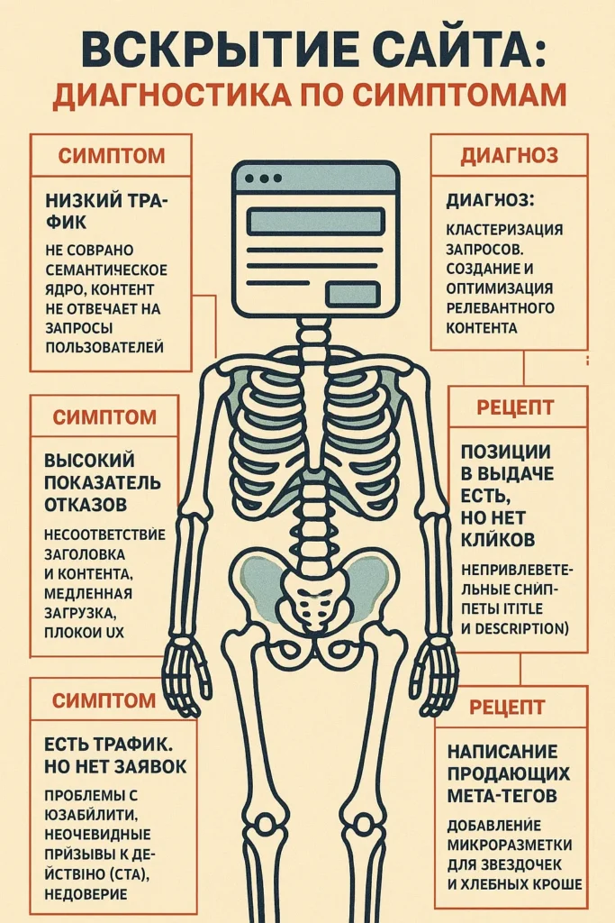 диагностика сайта на seo консультации